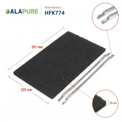 Alapure Kohlefilter passend für Sauter 74X5226
