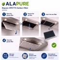 Alapure Kohlefilter passend für Sauter 74X5226