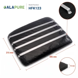 Alapure Kohlefilter passend für DeDietrich 71X0704 (2 Stück)