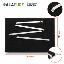Alapure Kohlefilter passend für Brandt Kohlefilter 74X1272 