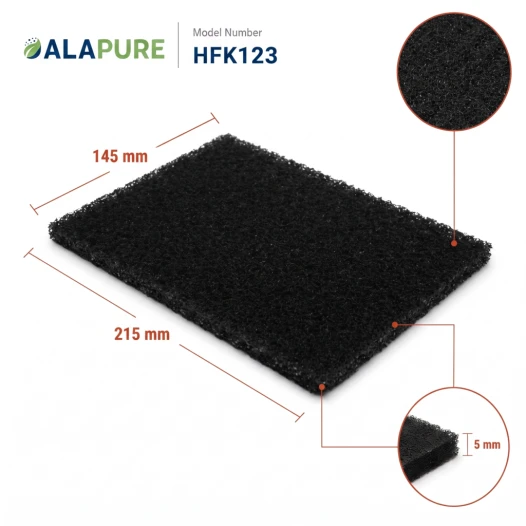 Alapure Kohlefilter passend für Brandt 74X7263