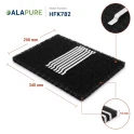 Alapure Aktivkohlefilter geeignet für Sauter 74X7954 (3 Stück)