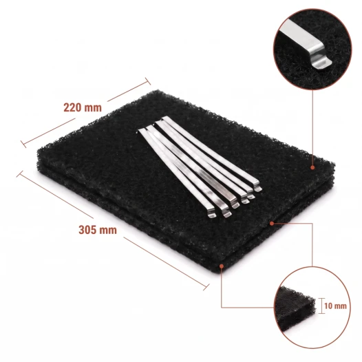 Fagor Kohlefilter 79X8361 / AK204AE1 (3 Stck.)