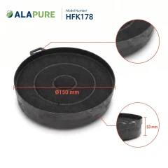 Alapure Aktivkohlefilter geeignet für Siemens 00353121 / 353121 / LZ51400