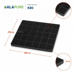 Alapure Kohlefilter geeignet für Foster 9700400