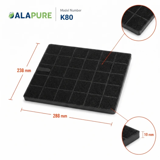 Alapure Kohlefilter geeignet für Foster 9700400