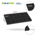 Alapure Kohlefilter passend für Ikea 482000005727 (2 St.)