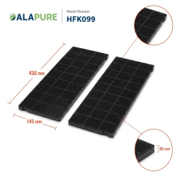 Alapure Kohlefilter passend für Brandt 70X1710 / KF12