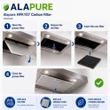 Alapure Kohlefilter passend für Zanussi MCFB58ST / 9029865848 / MCFB58
