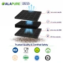 Alapure Kohlefilter passend für Zanussi MCFB58ST / 9029865848 / MCFB58