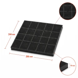 AEG Kohlefilter MCFB58ST / 9029865848 / MCFB58