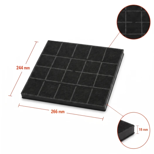 AEG Kohlefilter MCFB58ST / 9029865848 / MCFB58