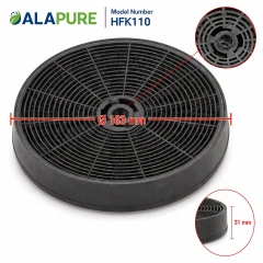 Alapure Kohlefilter passend für Amica FWP-18 / 1161077 (2 Stück)