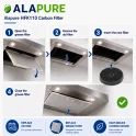 Alapure Kohlefilter passend für Glem CR750 (2 Stück)