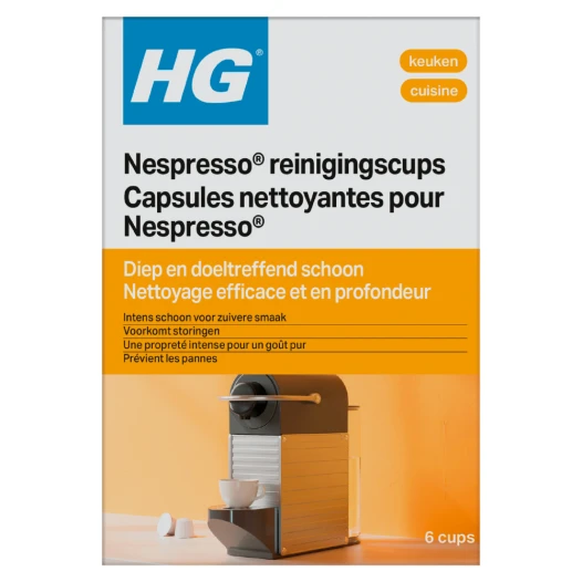 HG-Reinigungstassen für Nespresso-Maschinen