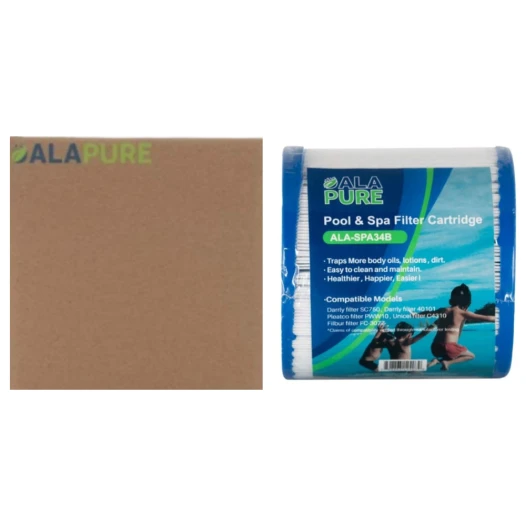 Alapure Spa Wasserfilter geeignet für Pleatco / Whirpool PWW10