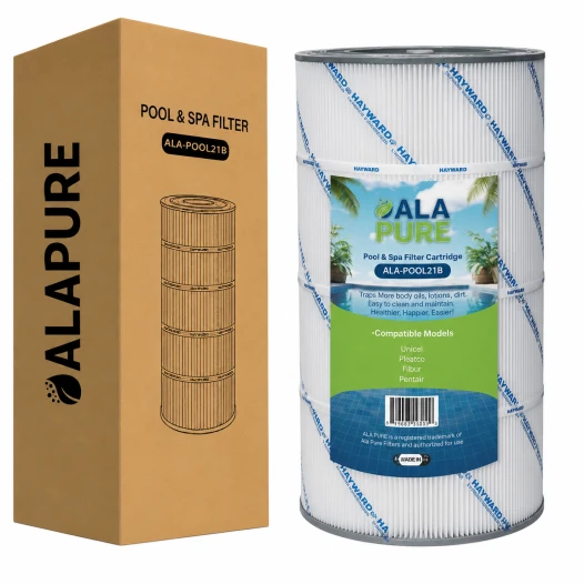 Alapure Wasserfilter passend für Hayward C800EURO / CX800RE Schwimmbadwasserfilter