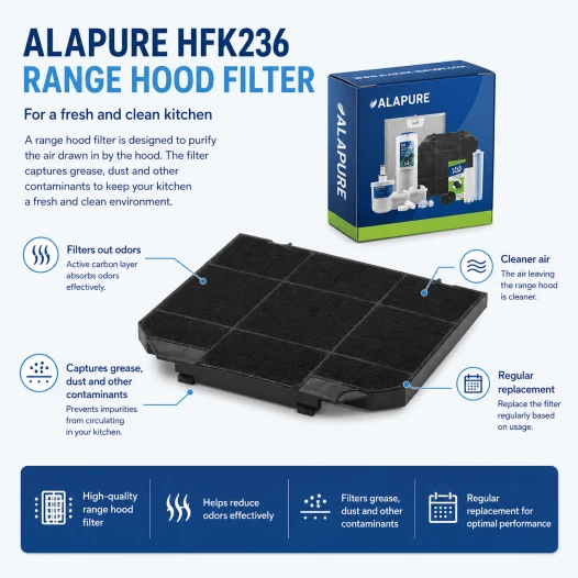 Alapure Aktivkohlefilter geeignet für Blaupunkt 5Z9114X1