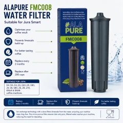 Alapure Wasserfilter FMC008 Grey für Vollautomaten