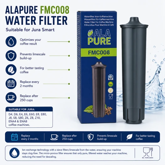 Alapure Wasserfilter geeignet für Jura Smart
