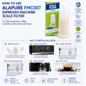 Alapure Wasserfilter passend für Bilt OCS NICAL 125 Wasserfilter
