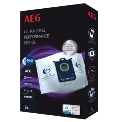 AEG Staubsaugerbeutel s-bag Ultra Long Performance 3 Stück GR210s