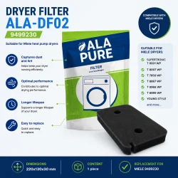 Alapure ALA-DF02 Wärmepumpentrockner Filter 9499230