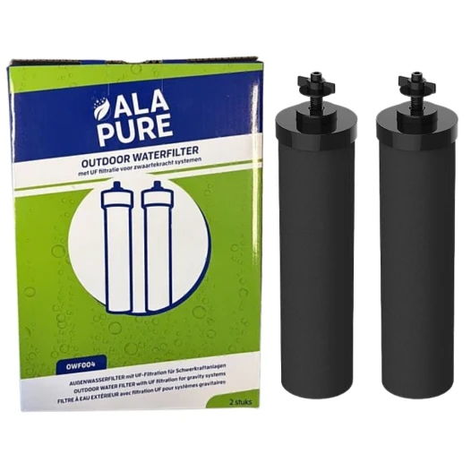 Alapure Wasserfilterelemente geeignet für Black Berkey