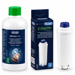 Delonghi Wartungsset DLSC002 Wasserfilter + DLSC500 Entkalker