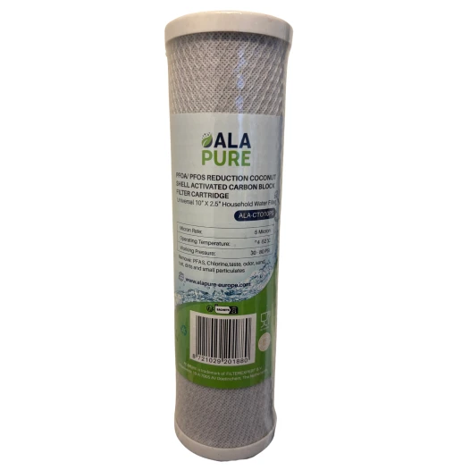Alapure PFAS-Kohlefilter-Kohlenstoffblock ALA-CTO10PS