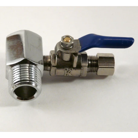 1/2 Zoll Wasserhahnverlängerung mit Kugelhahn 3/8 Schlauch