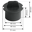 Liebherr Kohlefilter Weinklimaschrank FreshAir 9447050 Liebherr Kohlefilter Weinklimaschrank FreshAir 9447050