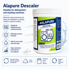Alapure Entkalker geeignet für Bosch 00312524 / 00312330 für Geschirrspüler und Waschmaschinen - Pulverform