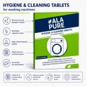 Alapure Reiniger und Geruchserfrischer geeignet für WPRO AFR301 / 484000001180 / 484000008427 / Powerfresh für Waschmaschinen / DAFR108