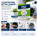 Alapure Reiniger und Geruchserfrischer geeignet für WPRO AFR301 / 484000001180 / 484000008427 / Powerfresh für Waschmaschinen / DAFR108