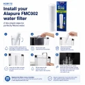 Alapure Wasserfilter geeignet für AquaCrest AQK-04