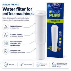 Alapure Wasserfilter FMC002 White für Vollautomaten