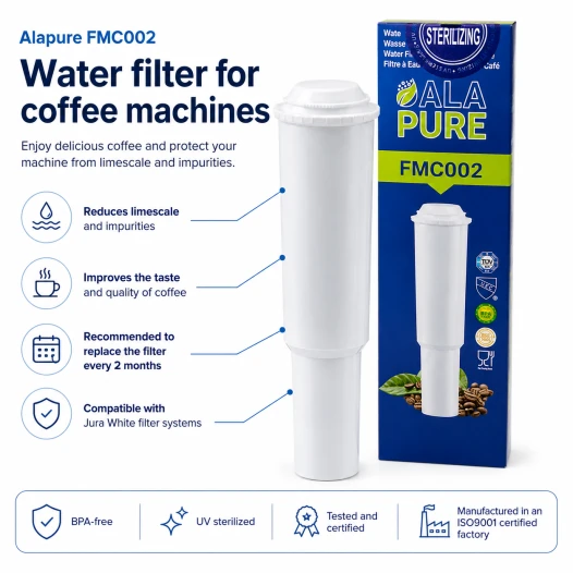 Alapure Wasserfilter geeignet für AquaCrest AQK-04