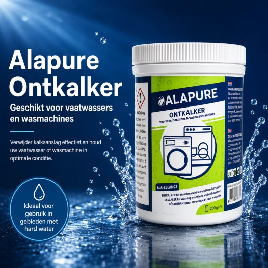 Alapure Entkalker geeignet für Bosch 00312524 / 00312330 für Geschirrspüler und Waschmaschinen - Pulverform