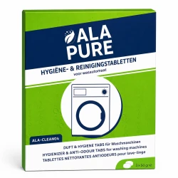 Alapure Reiniger und Geruchserfrischer geeignet für AEG 9029865608 / Super Clean für Waschmaschinen (3X50GR)