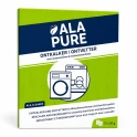 Alapure 3-in-1 Entkalker / Entfetter geeignet für SMEG Sgrassante e Decalcificante (12 St.)
