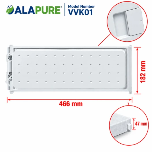 Alapure Gefriertür passend für Bosch 00447344 / 447344