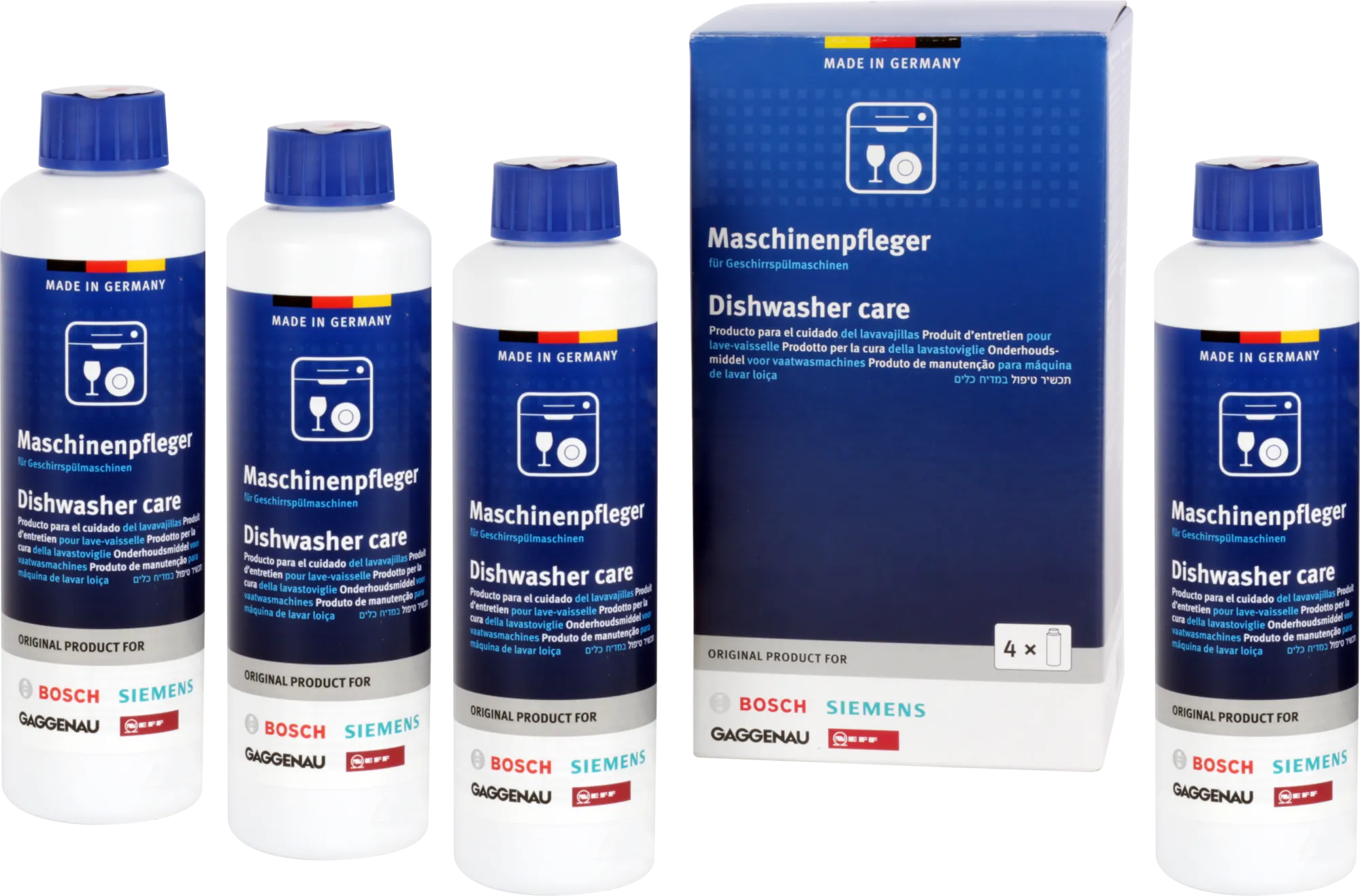 Siemens Pflegemittel 00312362 geeignet für Geschirrspüler (4x250ml)