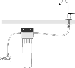 Eingebautes WFS-D810 Doppel-Keramik-Filtersystem W9380030 Fluorid