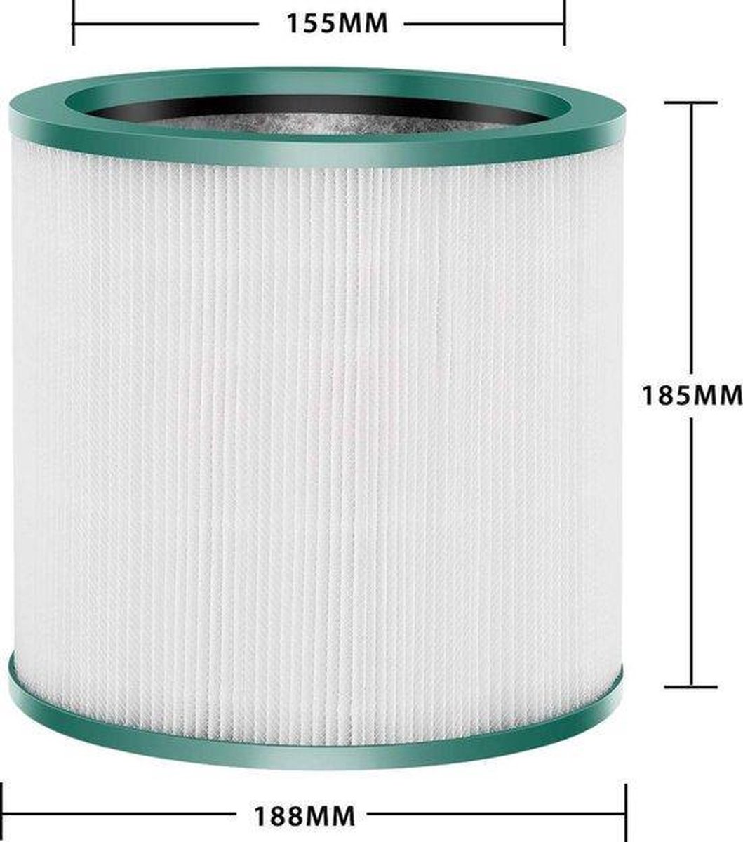 Alapure HEPA-Filter geeignet für Dyson TP03 / TP02 / TP01 / BP01 / 967089-17