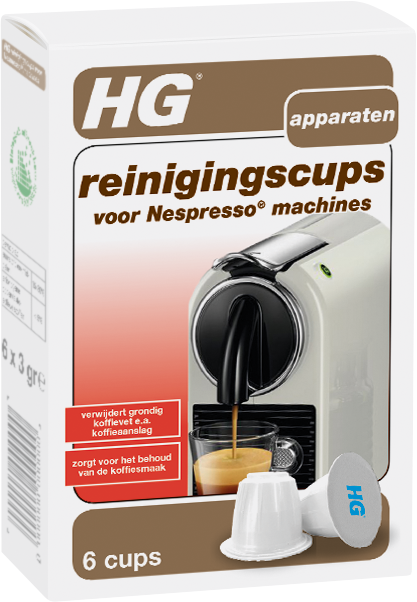 HG-Reinigungstassen für Nespresso-Maschinen