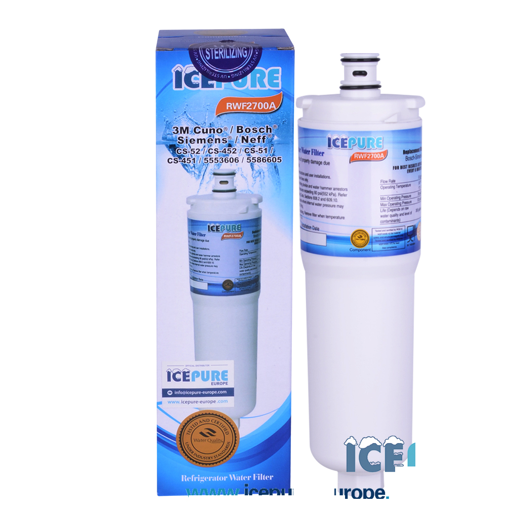 Icepure Wasserfilter geeignet für Gaggenau CS-52
