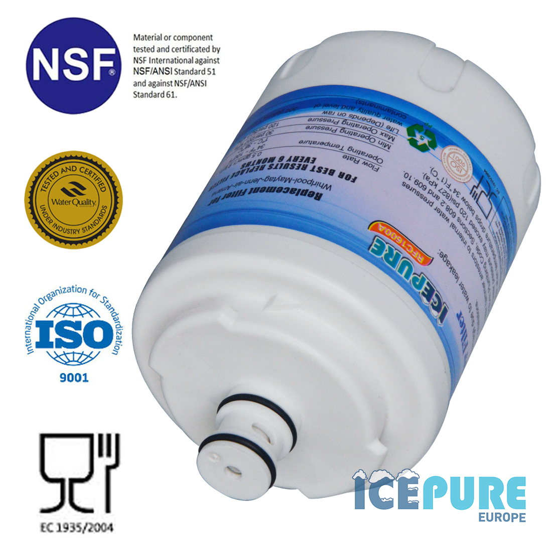 Alapure Wasserfilter Geeignet Für Beko 4830310101