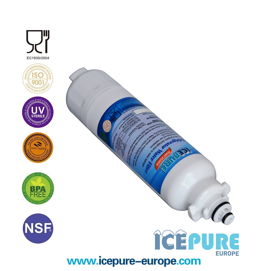 Alapure Wasserfilter Geeignet Für Lg ADQ73613401 LT800P