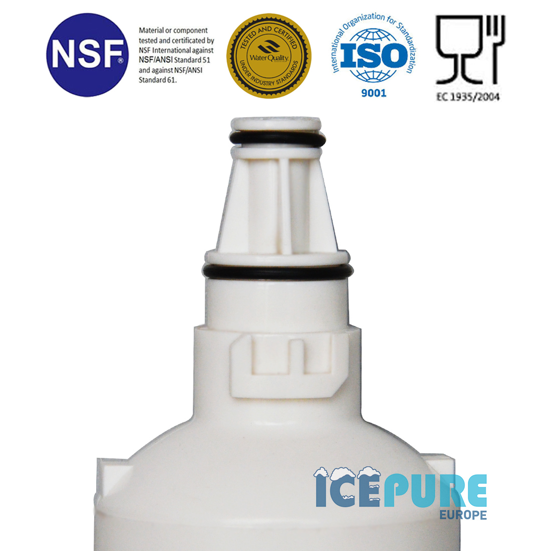 Icepure Wasserfilter geeignet für LG 5231JA2006B / LT600P / 5231JA2006F